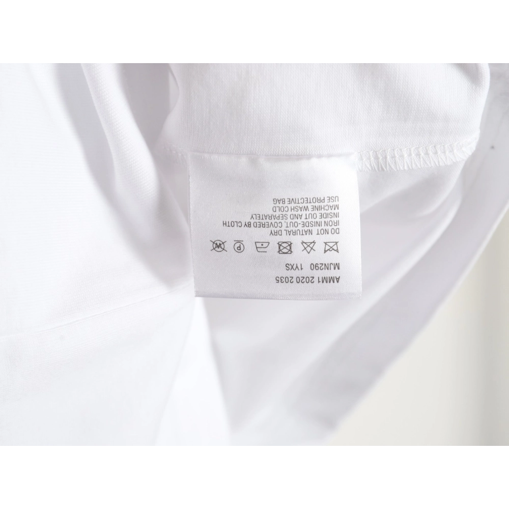 miu miu short-sleeved T-shirt with small logo patch,All order with free shipping Miu Miu