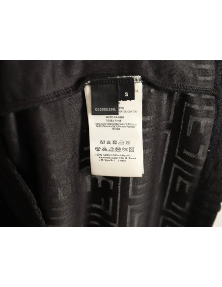 Fendi 24ss all over printed double F embossed jacquard T-shirt,All order with free shipping Fendi
