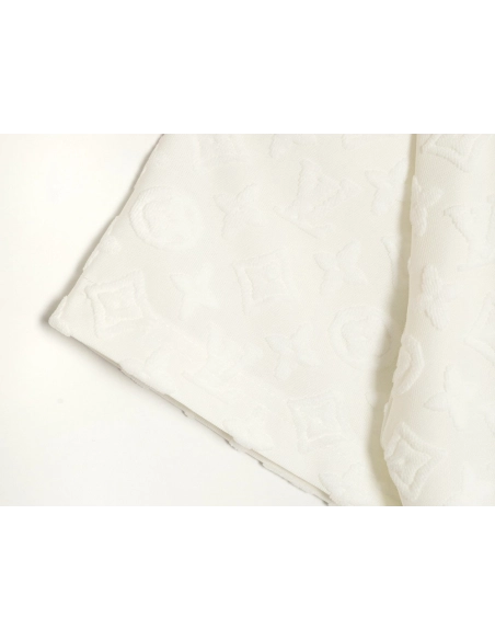 Reps Louis Vuitton 24ss full print monogram embossed T-shirt,All order with free shipping Reps Louis Vuitton