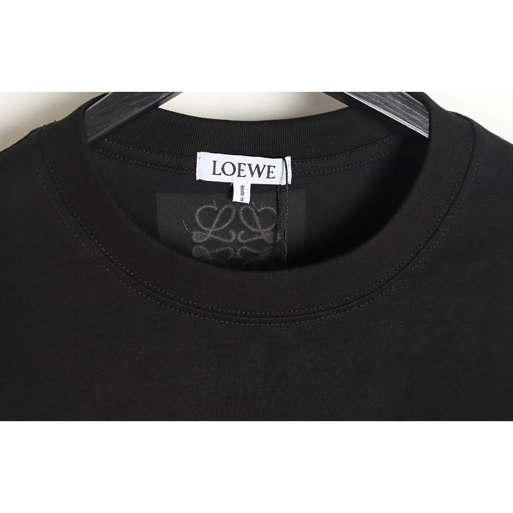 Loewe Penguin Logo Embroidered Short Sleeve T-Shirt TSK1,All order with free shipping Loewe