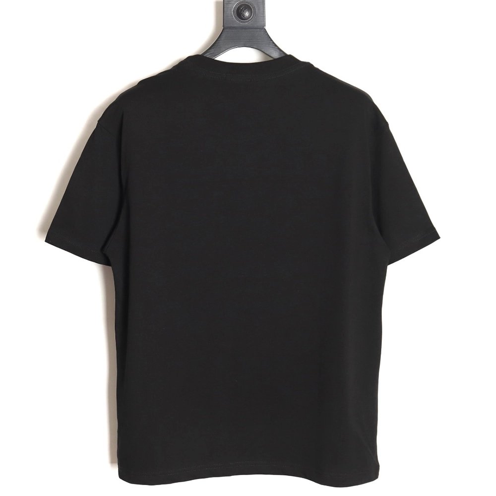 Loewe Anagram Half Hand-Painted Embroidered Short Sleeve T-Shirt TSK1,All order with free shipping Loewe