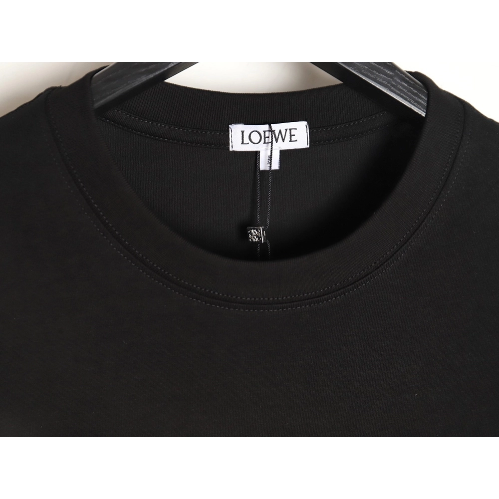 Loewe Anagram Half Hand-Painted Embroidered Short Sleeve T-Shirt TSK1,All order with free shipping Loewe