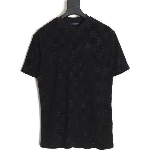 Reps Louis Vuitton Towel Checkerboard Short Sleeve T-Shirt,All order with free shipping Reps Louis Vuitton