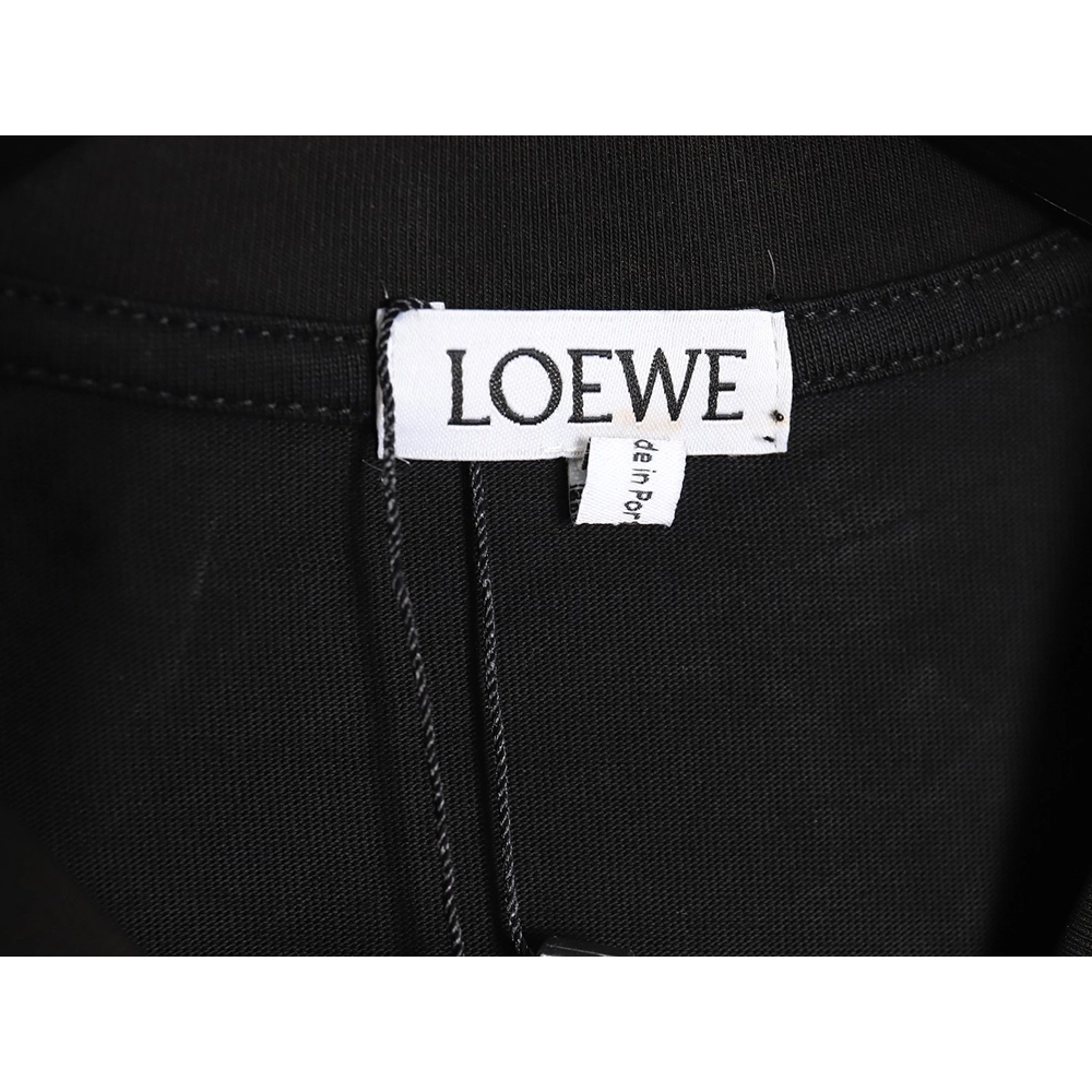 Loewe Pocket 3D Embroidered T-shirt TSK1,All order with free shipping Loewe