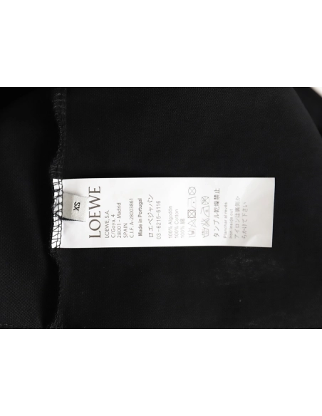 Loewe Pocket 3D Embroidered T-shirt TSK1,All order with free shipping Loewe