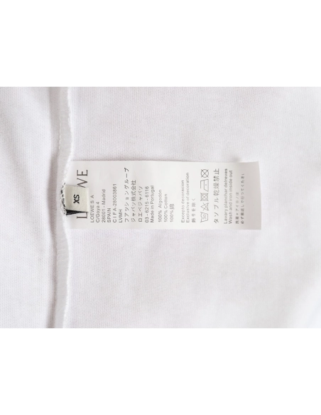 Loewe Pocket 3D Embroidered T-shirt,All order with free shipping Loewe