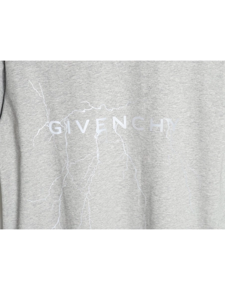 Givenchy 24SS lightning reflective print short-sleeved T-shirt TSK1,All order with free shipping Givenchy