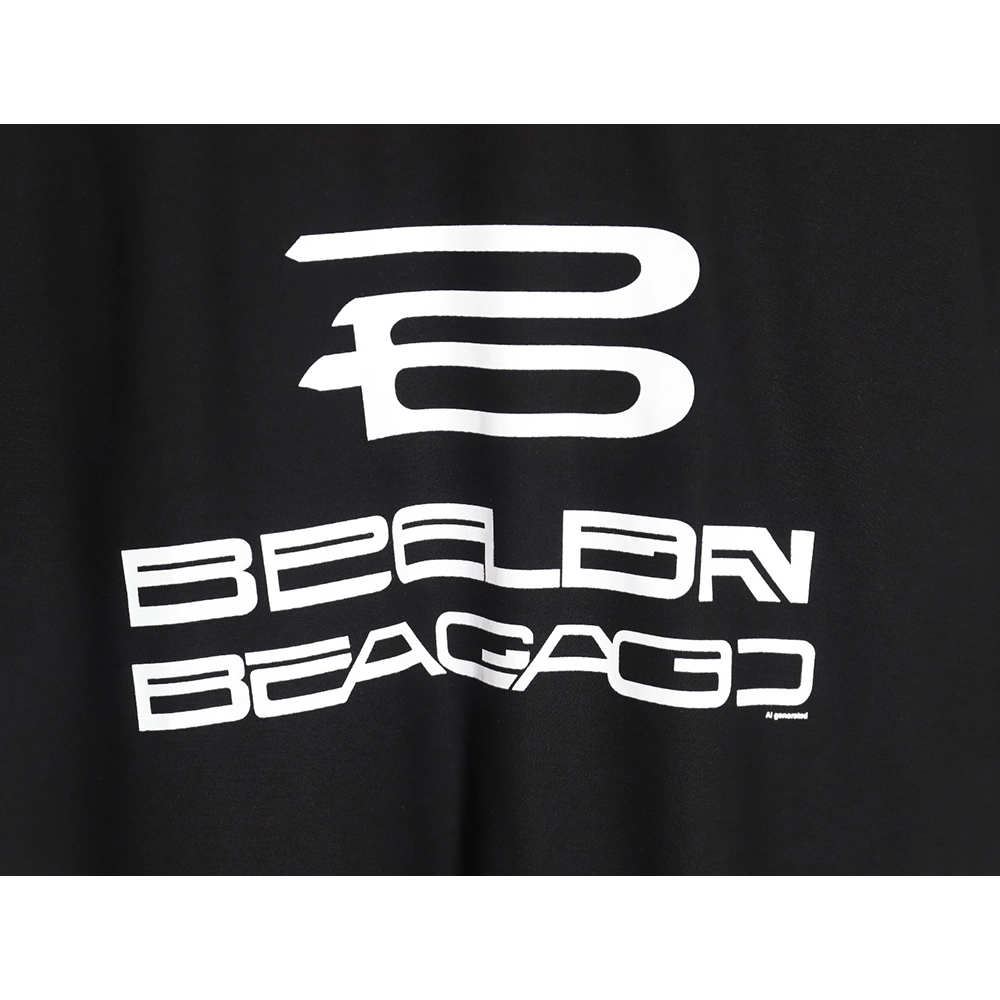 Balenciaga 24SS logo reverse washed distressed short-sleeved T-shirt TSK1,All order with free shipping Balenciaga