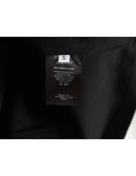 Balenciaga 24SS logo reverse washed distressed short-sleeved T-shirt TSK1,All order with free shipping Balenciaga