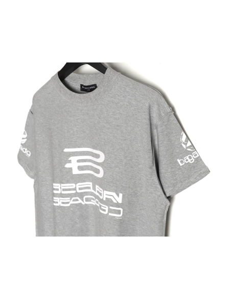 Balenciaga 24SS logo reverse washed distressed short-sleeved T-shirt,All order with free shipping Balenciaga