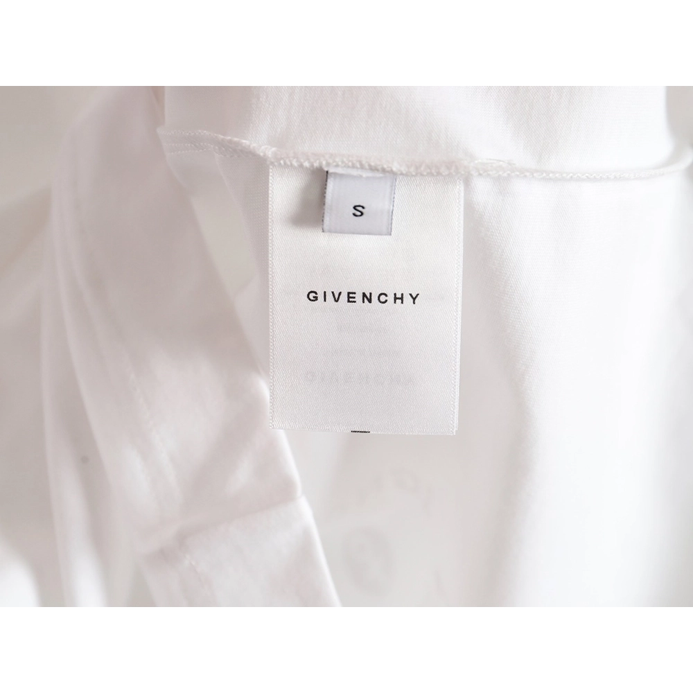 Givenchy eight-pointed star print round neck short-sleeved T-shirt,All order with free shipping Givenchy