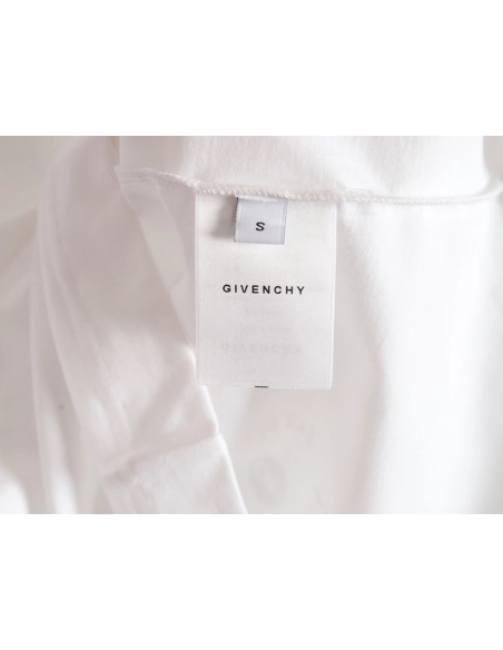 Givenchy eight-pointed star print round neck short-sleeved T-shirt,All order with free shipping Givenchy