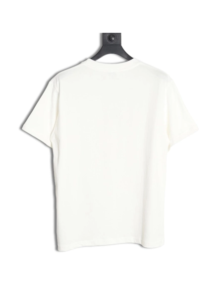 Loewe 24SS misplaced letter embroidered logo short-sleeved T-shirt,All order with free shipping Loewe