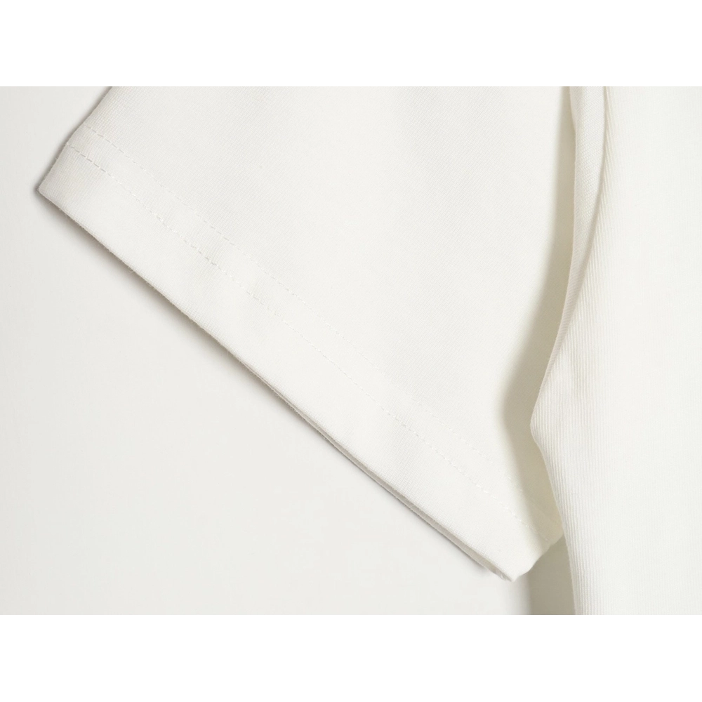 Loewe 24SS misplaced letter embroidered logo short-sleeved T-shirt,All order with free shipping Loewe