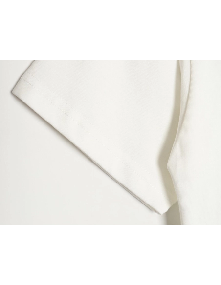 Loewe 24SS misplaced letter embroidered logo short-sleeved T-shirt,All order with free shipping Loewe