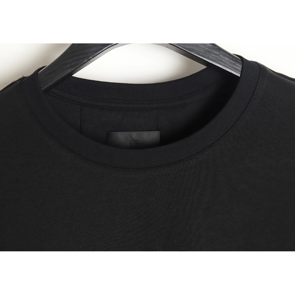 Givenchy 24SS flocked letter print short-sleeved T-shirt,All order with free shipping Givenchy