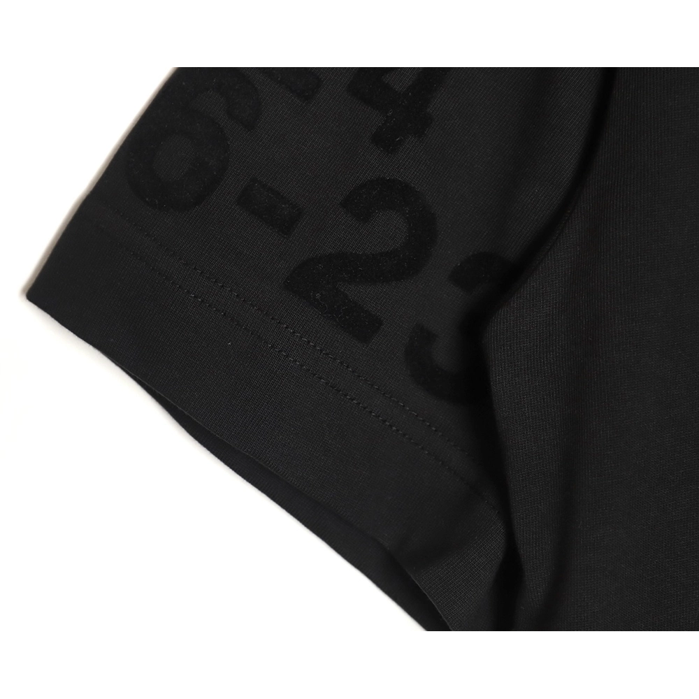 Givenchy 24SS flocked letter print short-sleeved T-shirt,All order with free shipping Givenchy
