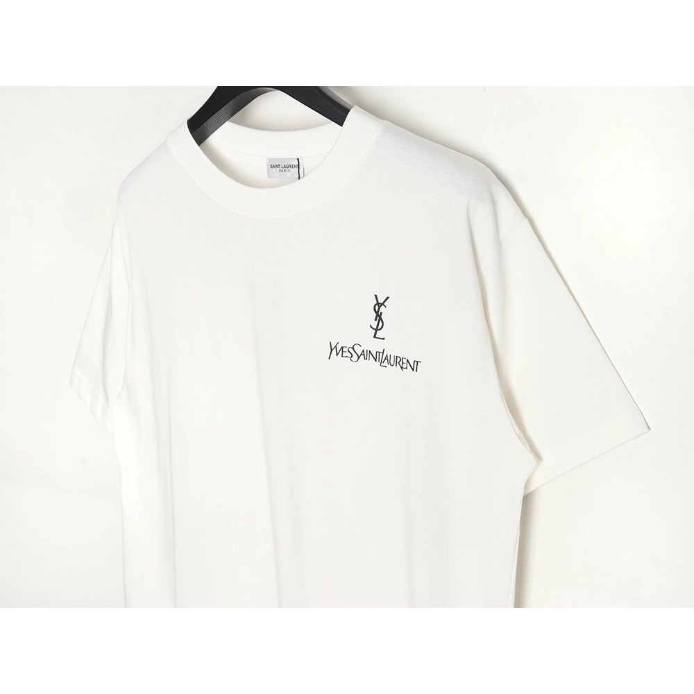 Saint Laurent 24SS classic printed l0go letter short-sleeved T-shirt,All order with free shipping Saint Laurent