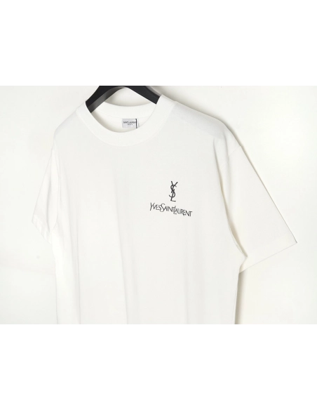 Saint Laurent 24SS classic printed l0go letter short-sleeved T-shirt,All order with free shipping Saint Laurent