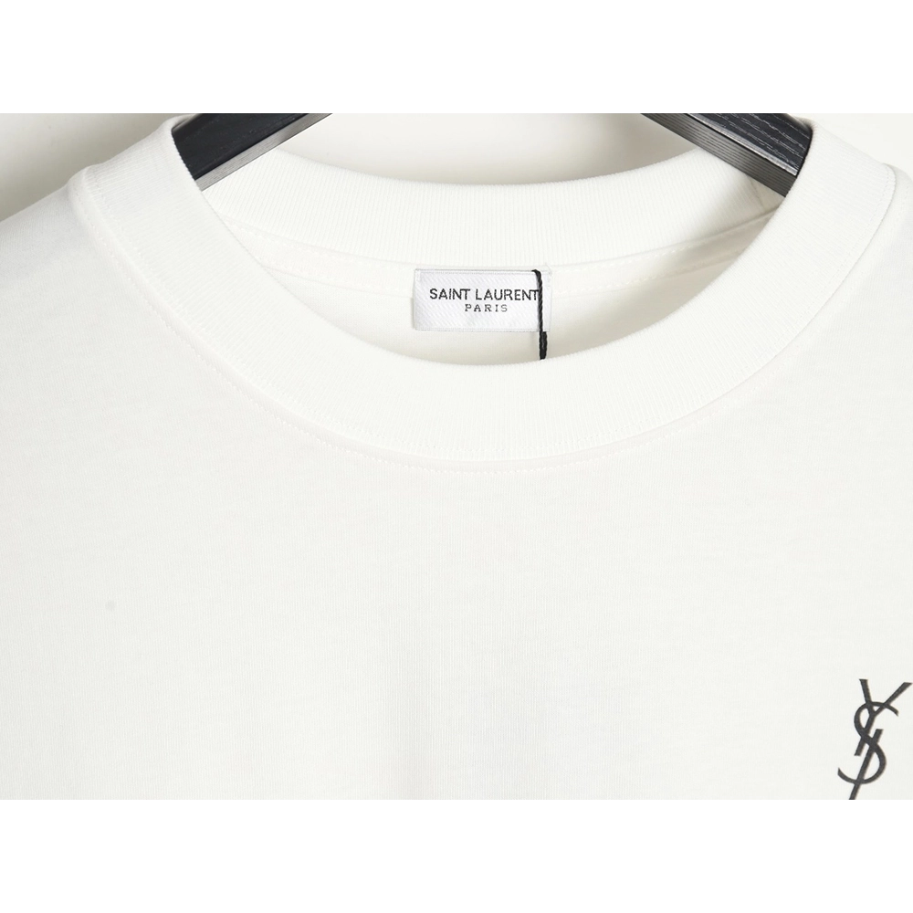 Saint Laurent 24SS classic printed l0go letter short-sleeved T-shirt,All order with free shipping Saint Laurent