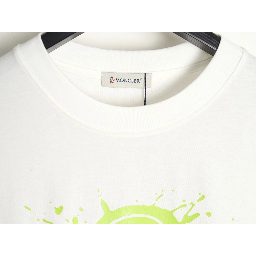 Moncler 24Ss graffiti print short-sleeved T-shirt,All order with free shipping Moncler