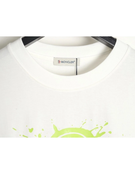 Moncler 24Ss graffiti print short-sleeved T-shirt,All order with free shipping Moncler