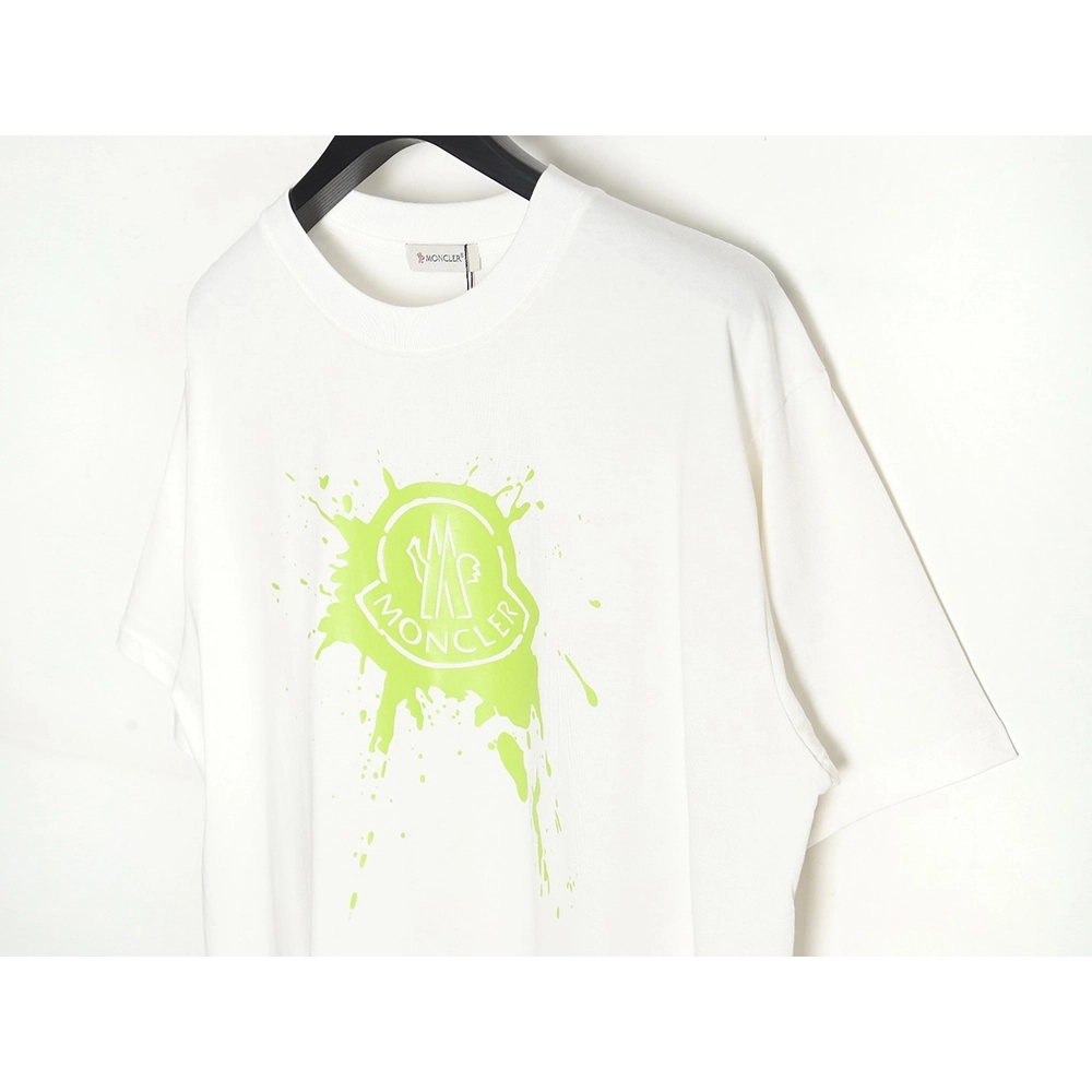 Moncler 24Ss graffiti print short-sleeved T-shirt,All order with free shipping Moncler
