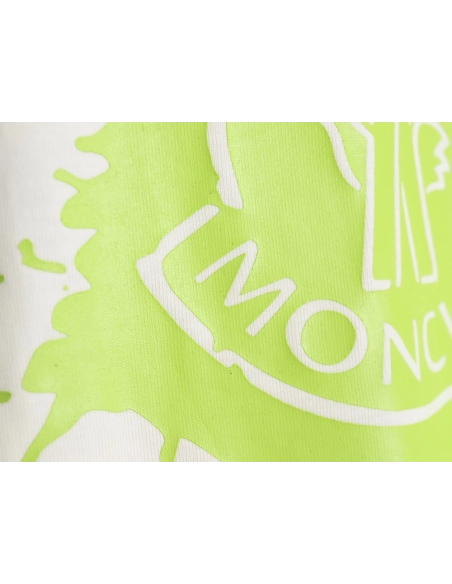 Moncler 24Ss graffiti print short-sleeved T-shirt,All order with free shipping Moncler