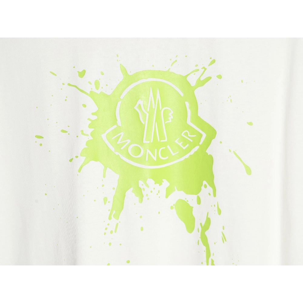 Moncler 24Ss graffiti print short-sleeved T-shirt,All order with free shipping Moncler
