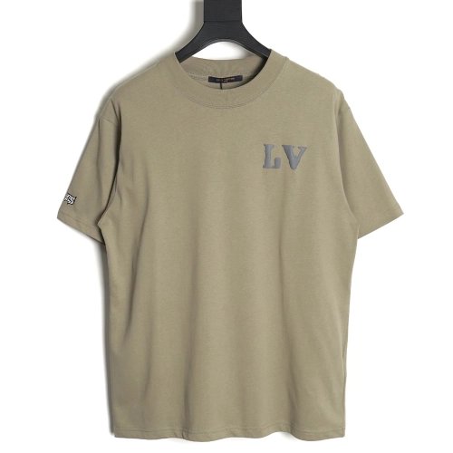 Reps Louis Vuitton 24ss new foam small logo short-sleeved T-shirt,All order with free shipping Reps Louis Vuitton