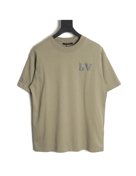 Reps Louis Vuitton 24ss new foam small logo short-sleeved T-shirt,All order with free shipping Reps Louis Vuitton