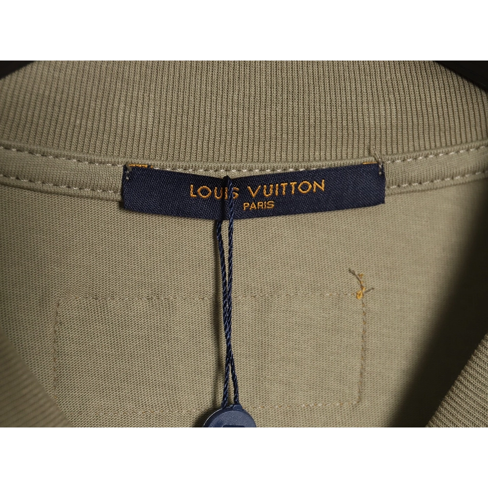 Reps Louis Vuitton 24ss new foam small logo short-sleeved T-shirt,All order with free shipping Reps Louis Vuitton