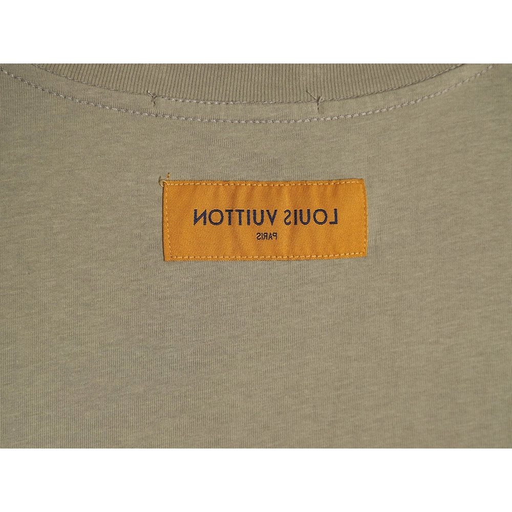 Reps Louis Vuitton 24ss new foam small logo short-sleeved T-shirt,All order with free shipping Reps Louis Vuitton