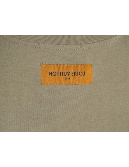 Reps Louis Vuitton 24ss new foam small logo short-sleeved T-shirt,All order with free shipping Reps Louis Vuitton