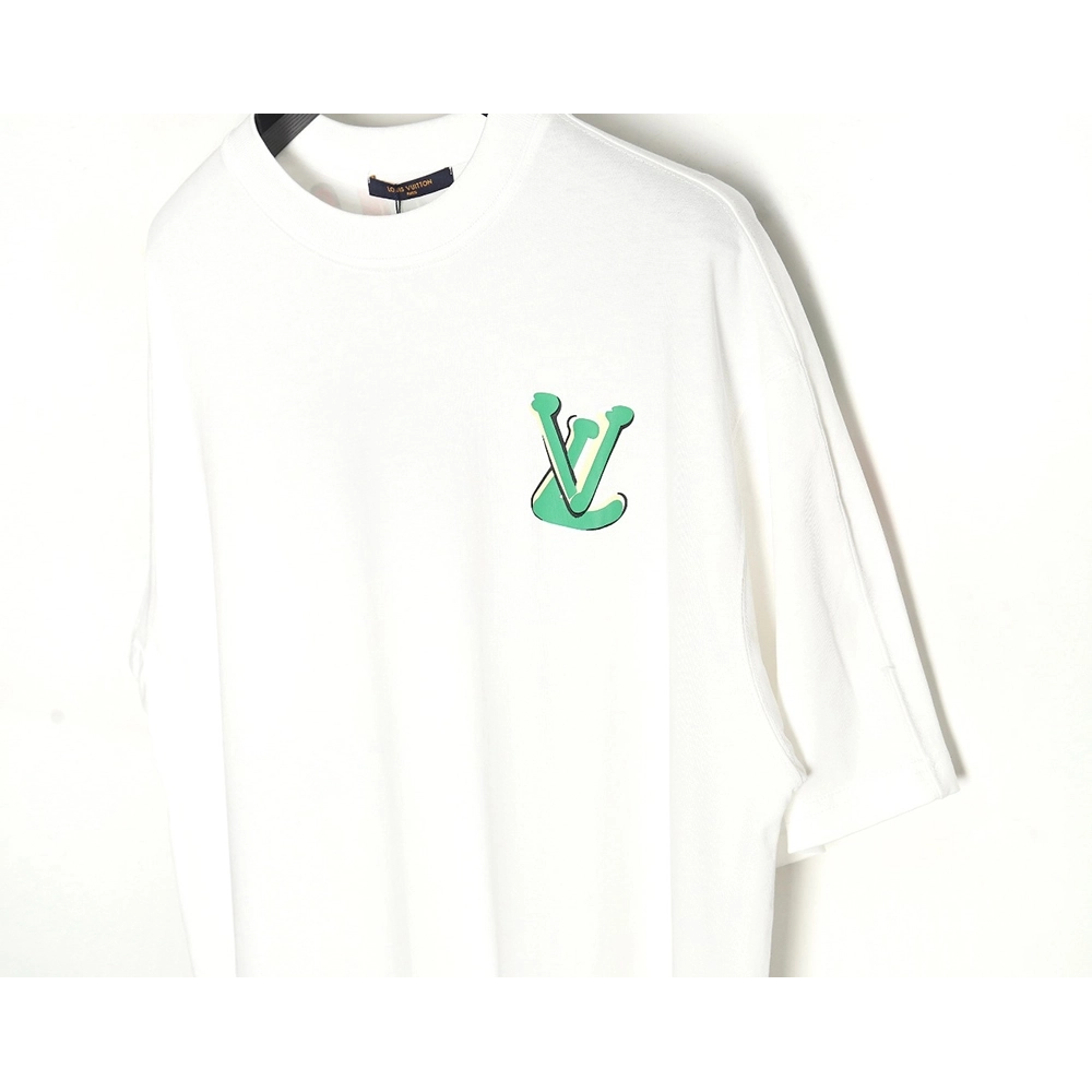 Reps Louis Vuitton 24SS colorful letter logo print short-sleeved T-shirt,All order with free shipping Reps Louis Vuitton