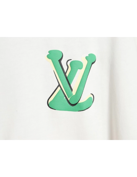 Reps Louis Vuitton 24SS colorful letter logo print short-sleeved T-shirt,All order with free shipping Reps Louis Vuitton