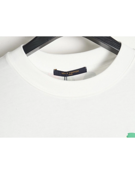 Reps Louis Vuitton 24SS colorful letter logo print short-sleeved T-shirt,All order with free shipping Reps Louis Vuitton