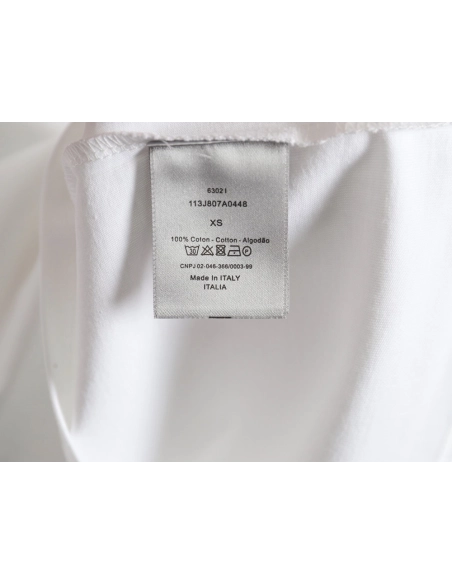 Dior 24ss light green graffiti logo short sleeve T-shirt,All order with free shipping Dior