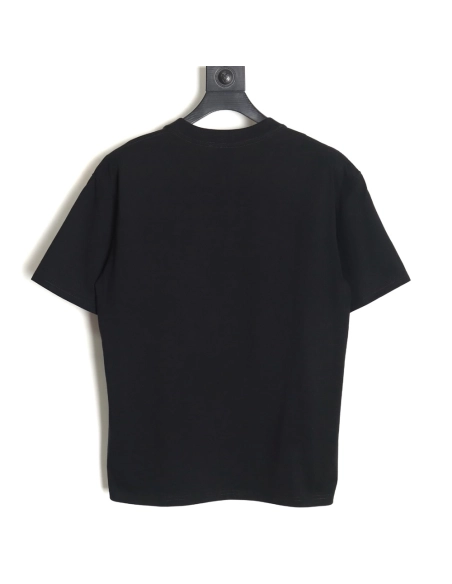 Prada 3D logo embroidered short-sleeved T-shirt,All order with free shipping Prada