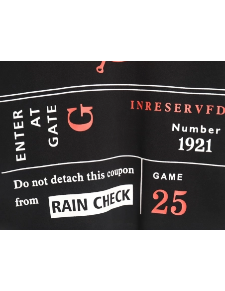 Reps Gucci 1921 Commemorative Edition Letter Print Short Sleeve T-Shirt TSK1,All order with free shipping Reps Gucci