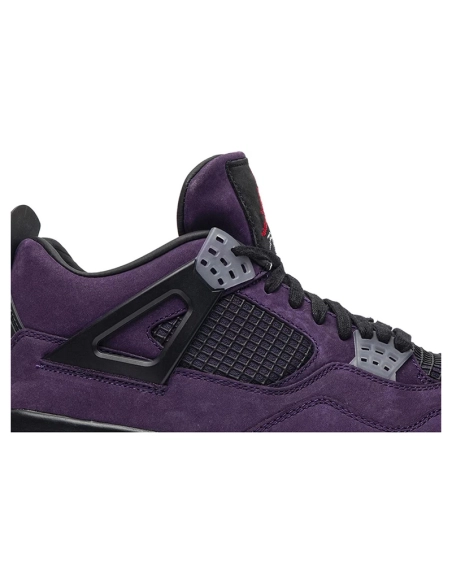 Jordan 4 Retro Travis Scott Purple (Friends and Family) 766296 LN4,AIR JORDAN 4,Air Jordan
