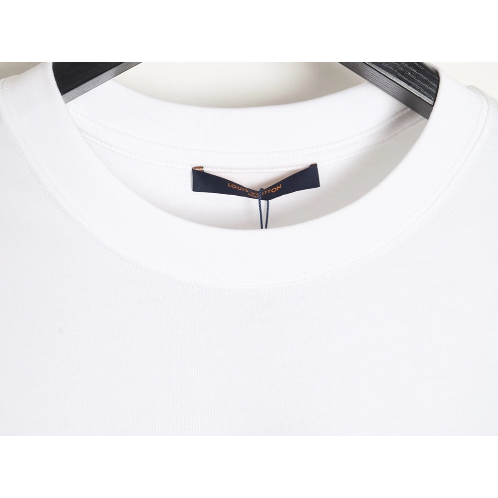 Reps Louis Vuitton 24ss colorful gradient letter print short-sleeved T-shirt TSK1,All order with free shipping Tshirt