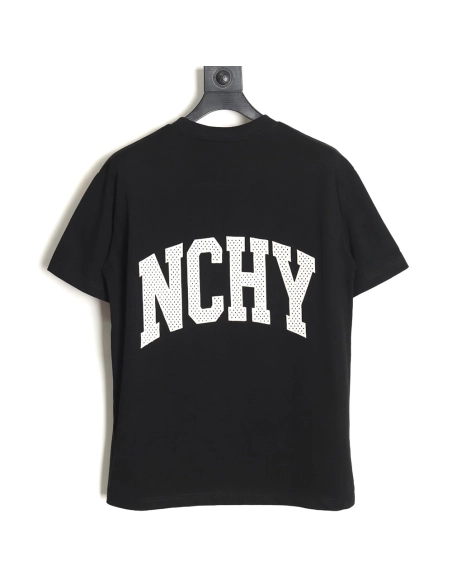 Givenchy front and back lettering embroidered short-sleeved T-shirt TSK2,All order with free shipping Givenchy