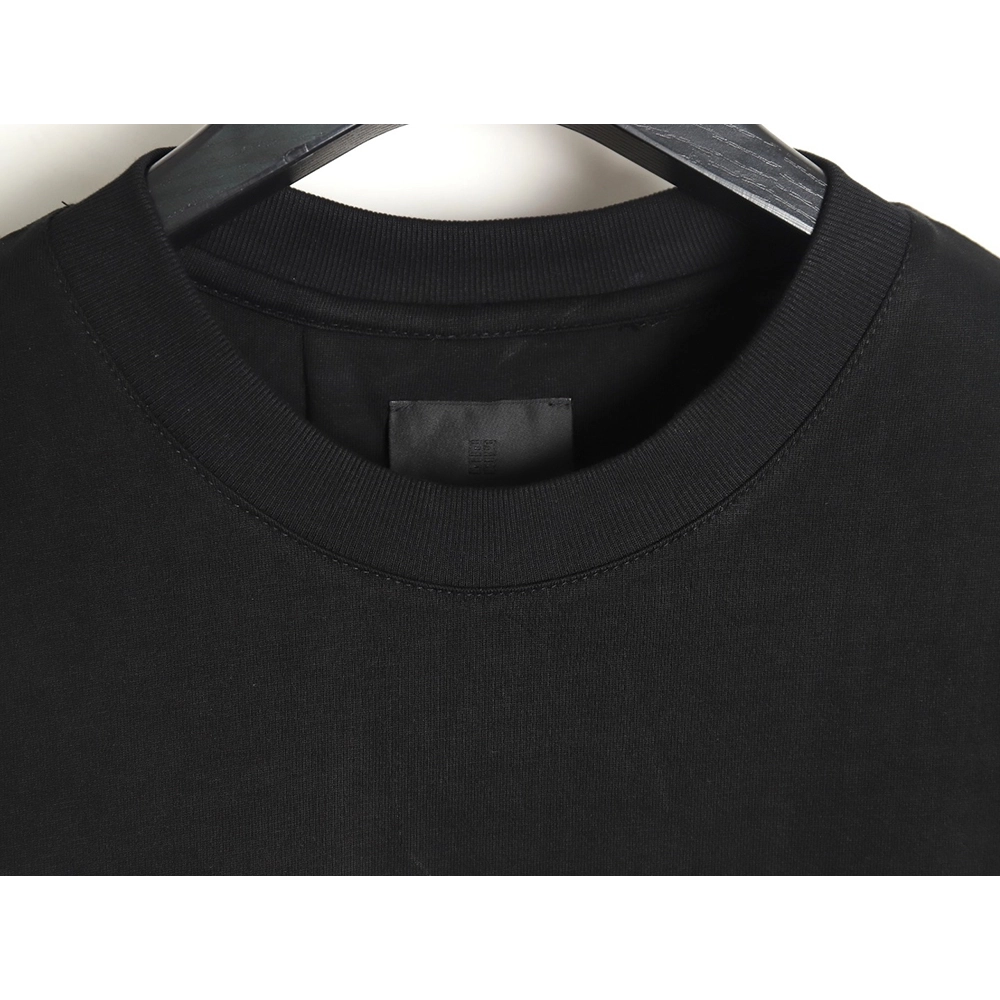 Givenchy front and back lettering embroidered short-sleeved T-shirt TSK2,All order with free shipping Givenchy