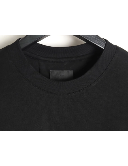 Givenchy front and back lettering embroidered short-sleeved T-shirt TSK2,All order with free shipping Givenchy