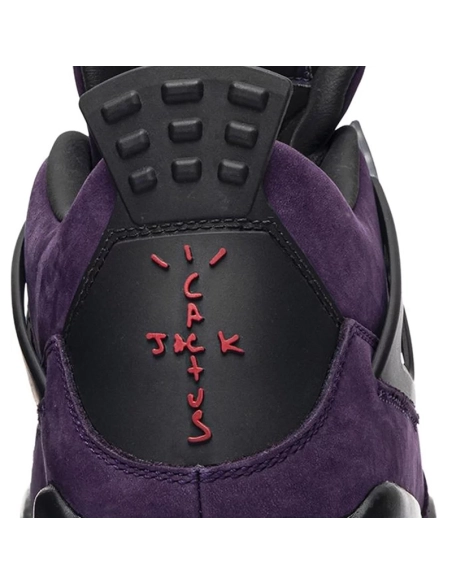 Jordan 4 Retro Travis Scott Purple (Friends and Family) 766296 LN4,AIR JORDAN 4,Air Jordan