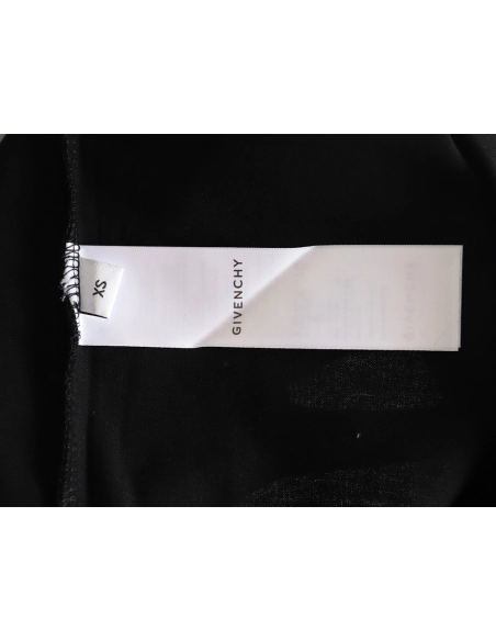 Givenchy front and back lettering embroidered short-sleeved T-shirt TSK2,All order with free shipping Givenchy