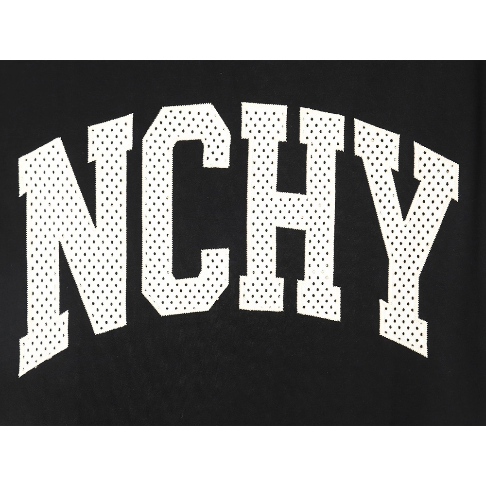 Givenchy front and back lettering embroidered short-sleeved T-shirt TSK2,All order with free shipping Givenchy