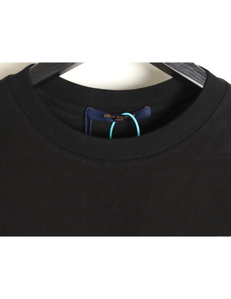 Reps Louis Vuitton Graffiti Flower Series Short Sleeve T-shirt_TSK1,All order with free shipping Reps Louis Vuitton