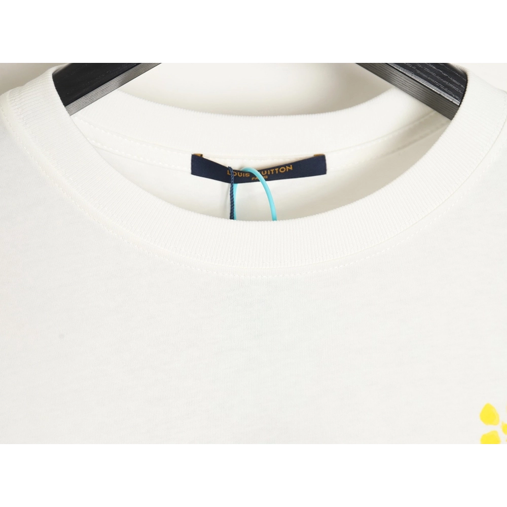 Reps Louis Vuitton Graffiti Flower Series Short Sleeve T-shirt,All order with free shipping Reps Louis Vuitton